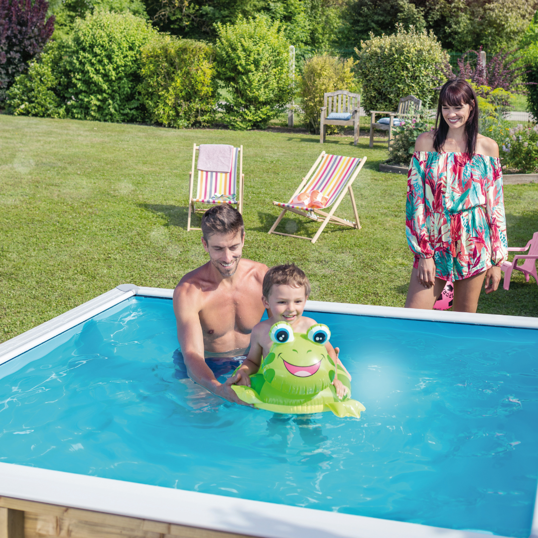 Piscina de madera Pistoche
