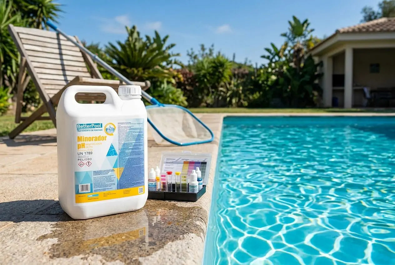 Mantenimiento piscina: ph y cloro en equilibrio