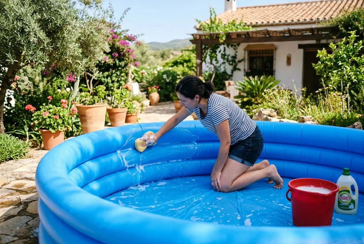 Cómo limpiar una piscina desmontable: guía paso a paso