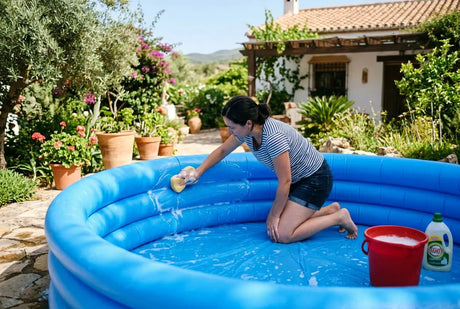 Cómo limpiar una piscina desmontable: guía paso a paso