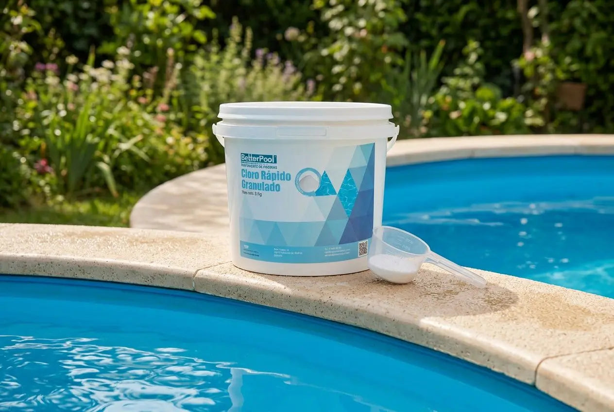 Cuánto cloro echar en la piscina: guía por litros