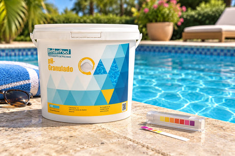 ¿Bajar el pH de la piscina con salfumán? dosis y riesgos