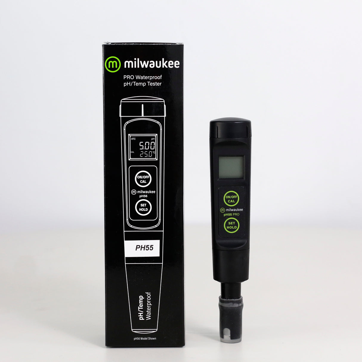 Medidor de pH y temperatura PH55 Milwaukee