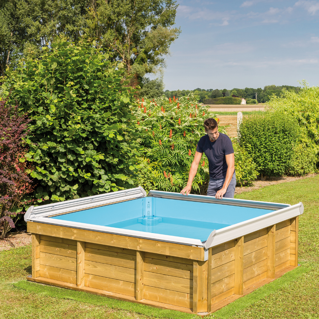 Piscina de madera Pistoche